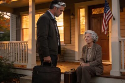 I PULLED INTO MY DRIVEWAY AFTER A FULL DAY OF WORK AND MY MOTHER WAS SITTING ON THE FRONT STEP WITH A PACKED SUITCASE AT HER FEET! MY WIFE HAD WAITED UNTIL I LEFT THAT MORNING THEN TOLD HER THE ROOM IS NEEDED AND YOU HAVE TO GO. I SET DOWN MY KEYS. I DID NOT SAY A WORD. WHAT MY WIFE..