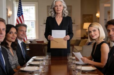 AT MY SON’S ANNIVERSARY DINNER, I GAVE THEM OLD STOCK CERTIFICATES. HIS WIFE HELD THEM UP AND LAUGHED: “GRANDMA INVESTMENTS? HOW SWEET.” HER FAMILY HAD CALCULATED EVERYTHING. I WALKED OUT. THE NEXT MORNING, I CALLED MY ATTORNEY. SHE SAID: “RUTH… SIGN NOTHING UNTIL I GET THERE.”