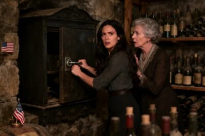 My brother and my parents locked me and my grandma in a wine cellar on her birthday. “Stay there. Think,” my brother said. I panicked. She leaned in: “quiet… They don’t know what’s behind that cabinet.” when they left, she slid bottles aside-and showed me a secret she hid for 30 years…