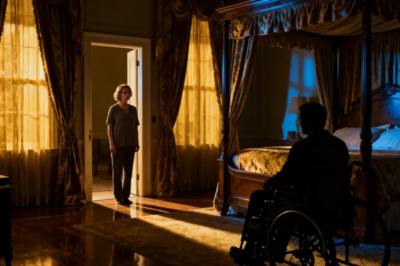 AFTER I BECAME A WIDOW, MY DAUGHTER SAID, “EITHER YOU WORK, OR YOU’RE OUT ON THE STREET!” IN DESPERATION, I AGREED TO BECOME THE CAREGIVER OF A PARALYZED BILLIONAIRE. ON THE VERY FIRST NIGHT, I FROZE AT WHAT HAPPENED… THE GREEDY ONE CAME CRAWLING BACK