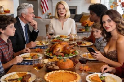 “STAY OUT OF REAL BUSINESS DISCUSSIONS,” MY SISTER LAUGHED AT THANKSGIVING. UNCLE JOHN SMIRKED: “KNOW YOUR PLACE.” I SIPPED MY WINE. THE BANK PRESIDENT’S CALL INTERRUPTED: “MA’AM, SHOULD WE CANCEL THEIR CORPORATE FUNDING?”