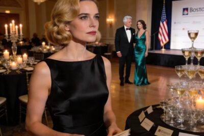 I WALKED TOWARD THE DOOR AND OVERHEARD THE CEO’S WIFE SAY, “STREET TRASH IN A BORROWED DRESS.” THE CEO-HE STAYED SILENT. I STEPPED INSIDE LIKE I HADN’T HEARD A THING, MY HEART POUNDING… A SMILE SLOWLY FORMING ON MY LIPS. EMPIRES FALL IN SILENCE.