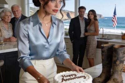 I GIFTED MY PARENTS AN $850,000 SEASIDE MANSION FOR THEIR ANNIVERSARY. WHEN I ARRIVED, MY MOTHER WAS SOBBING AND MY FATHER TREMBLING.MY SISTER’S HUSBAND JABBED A FINGER AT MY DAD AND BARKED, “THIS IS MY HOUSE NOW, GET OUT!” MY SISTER LAUGHED SWIRLING HER WINE… UNTIL I WALKED IN, AND SILENCE FELL…