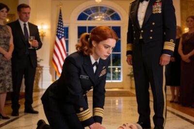 My rich dad looked at my uniform and said, “Glorified medic. Just serve drinks.” At his $2M party, I just smiled-until a guest collapsed and stopped breathing. I stepped forward. A 4-star general said one sentence. My dad froze.