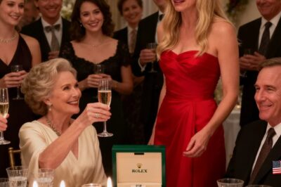 I gave my mom a Rolex for her retirement. At dinner, in front of 37 guests, she toasted: “to my clueless daughter -covering messes with shiny gifts.” everyone laughed. I left. Two days later, a text from an unknown number: “thank you for the watch. Your mom said it was an advance…”