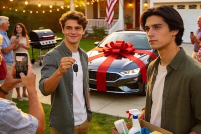 My Brother Got A Brand New Car For His Graduation. Dad Said, ‘You’re Going To Do Great Things!’ I Opened My Gift-A Stack Of Cleaning Supplies. Mom Smiled, ‘It’s Time You Help Around The House!’ My Brother Snickered. I Packed My Bags And Left. A Few Days Later, My Parents Called In Panic. ‘Where Are You!? Come Back!’