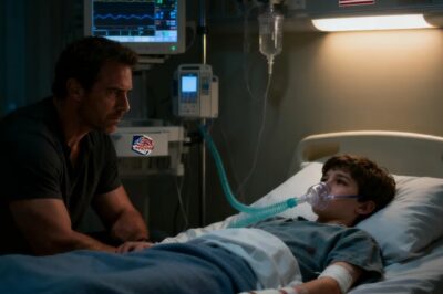 I was a marine raider for 17 years. My son’s teacher called: “6 wrestlers jumped him after practice. They stomped on his ribs.” I found my son in the ICU. Punctured lung. I walked into the principal’s office. She leaned back. “Your son probably provoked them. What do you expect me to do-call the marines?” I said nothing. Smiled. Within 5 days, all 6 wrestlers were in the same hospital as my son. Their coach vanished. Then their fathers-all 6-showed up at my house. Blocked the door. “You think you can beat our boys and get away with it? I smiled; they started shaking when they noticed what was in my hand…