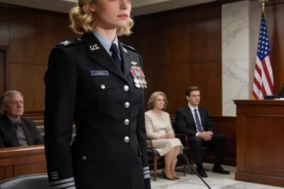 WHEN I ENTERED THE COURTROOM IN FULL UNIFORM, DAD LET OUT A QUIET LAUGH, AND MOM JUST SIGHED. THE JUDGE FROZE MID-SENTENCE, HIS VOICE BREAKING AS HE SAID, “DEAR GOD… IT’S REALLY HER.” SILENCE FILLED THE ROOM. THEY NEVER IMAGINED WHO I HAD BECOME