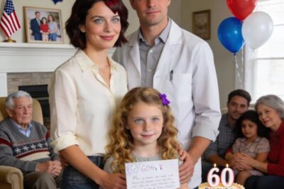 My 8-year-old adoptive daughter wrote a poem for my father’s 60th birthday about love for her new family. My dad snatched her card and barked, “We’ll never be your family. I wish you’d stayed in the orphanage.” I didn’t shout. I stood up and said THIS. The room went silent…