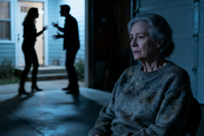 MY SON’S WIFE SAID THAT I SMELLED LIKE AN OLD WOMAN AND MOVED ME INTO THE GARAGE. I SAID NOTHING AND SIGNED MY HOUSE OVER TO MY NEIGHBOR. WHEN THEY FOUND OUT IT – THEY BURST INTO MY HOUSE….