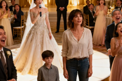 MY SISTER GRABBED THE MIC AT HER WEDDING: “LET’S AUCTION MY SINGLE MOTHER SISTER AND HER POOR SON!” THE CROWD LAUGHED. MY MOTHER ADDED: “START AT $O THEY HAVE NO VALUE.” THEN -A STRANGER’S VOICE: “ONE MILLION DOLLARS.” WHAT HAPPENED NEXT CHANGED EVERYTHING