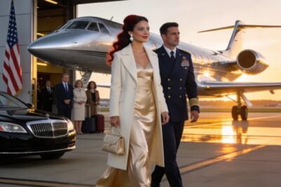 AT THE AIRPORT, MY MOM TOSSED MY SUITCASE ASIDE AND TOLD THE RELATIVES: ‘SHE’S USELESS-SHE CAN’T EVEN PAY FOR HER OWN TICKET. THEY LAUGHED. THEN A MAN IN UNIFORM WALKED UP, SALUTED ME, AND SAID, ‘MA’AM, YOUR PRIVATE JET IS READY.’