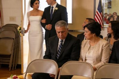 At my small wedding, dad whispered to mom: “this is so embarrassing. Look at this cheap venue.” then the doors opened and the governor walked in to escort me down the aisle. “Sorry I’m late, kiddo,” he said loudly. “Air force one was delayed.” dad’s jaw hit the floor when…