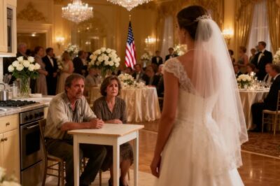 At my own wedding my fiance’s family insulted my father in front… Mocked his old clothes called him a poor man forced him to back table. My Fiance stood smiling so I stepped forward and destroyed their empire…