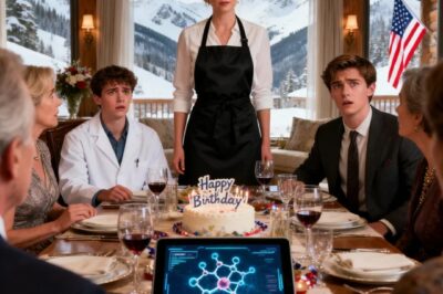 I spent five hours getting to my dad’s birthday dinner. When I arrived, he pushed a stack of plates at me: “your brother’s girlfriend will be here in 20 minutes-don’t ruin this for us.” I said nothing. Then she walked in-met my eyes-and went completely still…