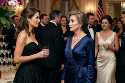 She rolled her eyes when I walked in-but then her mother-in-law froze, whispered “that’s her,” and the whole room went silent. They had no idea who I really was until… That night changed everything…