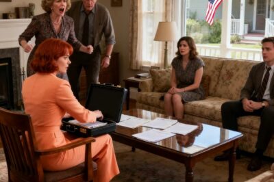 After I refused to give my mom my inheritance, she invited me to a family meeting. When I arrived, they had lawyers ready to force me to sign it over. But the moment they handed me the papers, I smiled and said: “funny, I brought someone too”