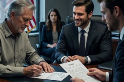 My wife died. My son wanted the house I built with my own hands. I told my lawyer: give it all to him. He smiled until his lawyer went pale…