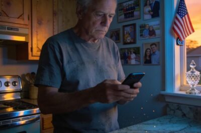 My son forgot his phone. I heard: “he’s slowing down. House is worth $820,000. Move him out.” I didn’t say a word. He came back smiling. The key didn’t fit.