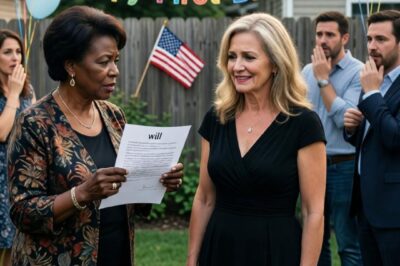 After my husband’s funeral, I went to my sister’s son’s first birthday party, and she announced, ‘my son is your husband’s child. So as inheritance, I’ll take half of your $800k house. She even showed me his will I said, ‘oh, I see, and tried to hold back my laughter, because my husband…