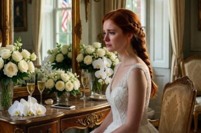 I was abandoned at my own wedding. And my millionaire boss leaned in, whispering, “just pretend I’m the groom.” what he did next in front of 300 guests changed my life forever.