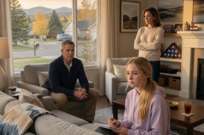 My own father abandoned me at the airport at 16 to take his new wife’s daughter to Rome. “You’ll figure it out,” he shrugged. I did by called my estranged mother who arrived in a private jet. When he got back, my room was empty, and a legal notice was taped to the door… warning…