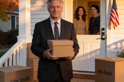 MY WIFE’S SISTER MOVED INTO MY HOME WHILE I WAS AT WORK AND CHANGED THE LOCKS. SHE PACKED MY CLOTHES MY TOOLS AND MY FATHER’S COMPASS INTO FOURTEEN BOXES ON MY OWN FRONT STEP. THEN SHE OPENED THE DOOR AND SAID THIS IS THE KINDEST WAY. I PICKED UP ONE BOX AND.. CALLED THE SHERIFF