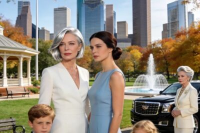 I FOUND MY DAUGHTER IN THE PARK WITH HER KIDS AND 4 SUITCASES. SHE SAID, “SHE FRAMED ME AND TOOK EVERYTHING.” I SMILED. “GET IN THE CAR. SHE DIDN’T KNOW I OWNED HER MOTHER-IN-LAW’S EMPIRE.