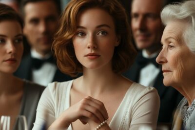 I WORE MY GRANDMOTHER’S BRACELET EVERY SINGLE DAY FOR EIGHTEEN MONTHS, CONVINCED IT WAS THE BIRTHDAY GIFT SHE HAD SENT ME. AT A FAMILY DINNER, SHE ASKED WHETHER THE $320,000 TRANSFER HAD CLEARED PROPERLY. I HAD NEVER WATCHED AN ENTIRE ROOM OF PEOPLE LOSE THEIR COMPOSURE AT THE SAME MOMENT.