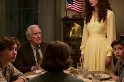 At thanksgiving, my dad toasted: “one daughter is a doctor, the other one is a maid,” then laughing with 14 people present. When my mom tried to toast my sister again, I stood up slowly. what I said next… Nobody could believe