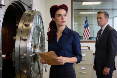 THE WEEK AFTER MY HUSBAND’S FUNERAL, HIS BROTHER HANDED ME ONE SAFETY DEPOSIT BOX KEY: “HE LEFT YOU THE SCRAPS. THE REAL ESTATE STAYS WITH FAMILY. HIS WIFE SMIRKED. I TOOK THE KEY TO THE BANK. THE BANKER OPENED THE BOX, HIS HANDS STARTED SHAKING: “WE NEED TO CALL THE FBI…”