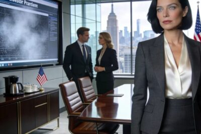 I HELD OUT MY HAND, READY TO GREET THE NEW CEO. THE CEO’S WIFE BRUSHED IT ASIDE AND DECLARED. “MY HUSBAND DOESN’T SHAKE HANDS WITH LOW-LEVEL EMPLOYEES.” THE CEO HESITATED. THE ROOM BURST INTO LAUGHTER. I STAYED CALM AND REPLIED, “YOU JUST LOST $1.8 BILLION.”