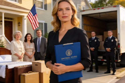 GET OUT WITHIN 48 HOURS,” MOM SAID WITH A LAUGH AT THE FAMILY REUNION. SISTER AND HER HUSBAND HAD ALREADY STARTED RENOVATING MY BEDROOM. I CHECKED MY DIPLOMATIC HOUSING CONTRACT. ON MOVING DAY, THE MOVING TRUCK WAS STOPPED BY SECURITY GUARDS, AND THEIR LIVES CHANGED FOREVER.