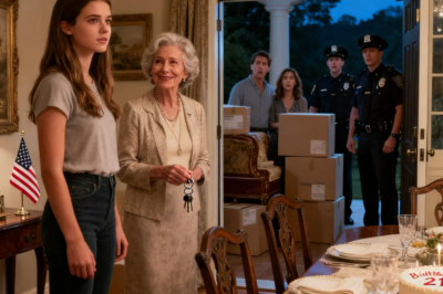 ON MY 21ST BIRTHDAY, MY GRANDMA GIFTED ME A $5 MILLION MANSION. AFTER DINNER, MY PARENTS SHOWED UP AND SAID, “LET YOUR SISTER LIVE WITH YOU,” EVEN BRINGING IN HER FURNITURE. WHEN I SAID “NO,” MOM SHOT BACK, “THEN PACK YOUR BAGS AND GET OUT.” GRANDMA CHUCKLED, AND 30 MINUTES LATER, THE POLICE ARRIVED.